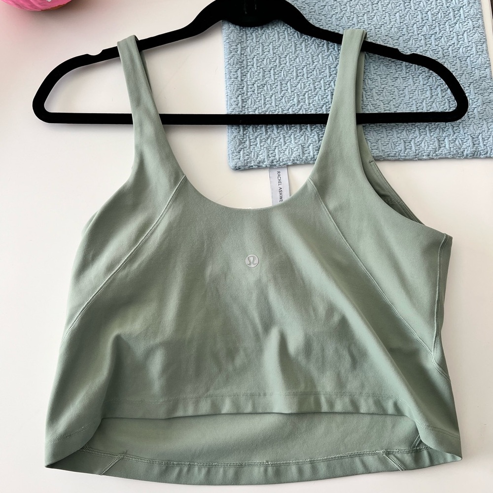 Lululemon align tank. Color: Palm Court. Size 12